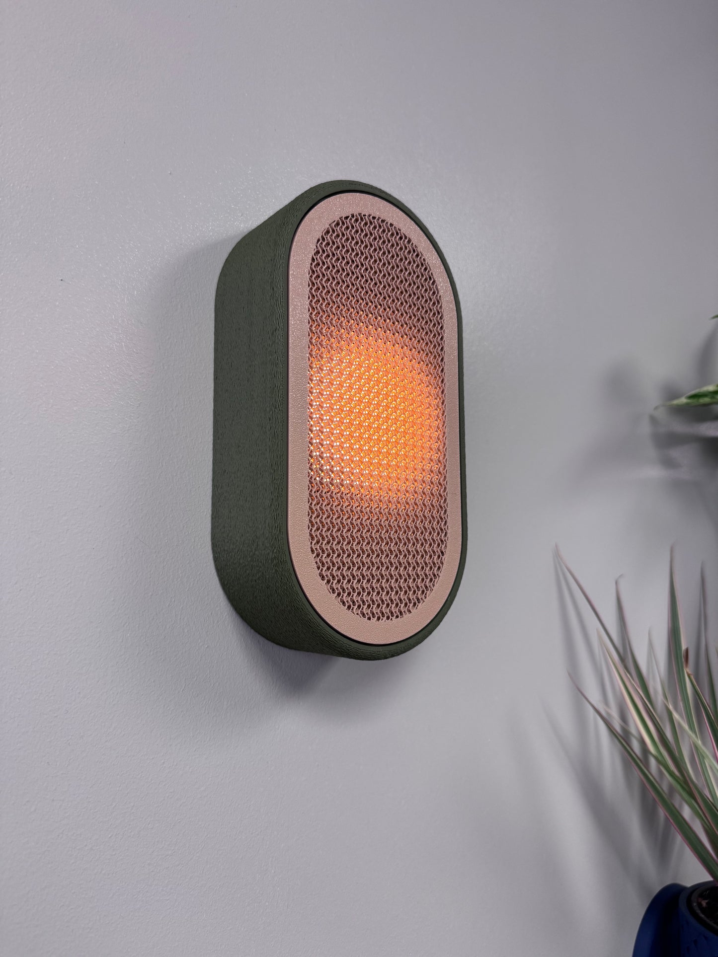 Mori Wall Lamp — Japandi-Inspired Sconce with DZN Mount, Dimmable LED, Cordless & Rechargeable