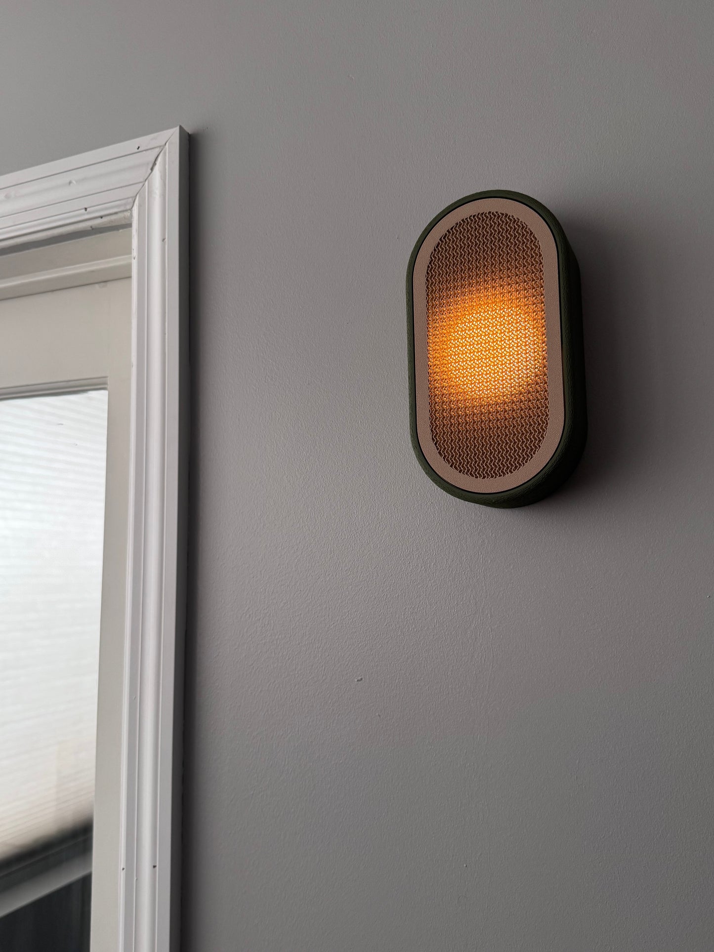 Mori Wall Lamp — Japandi-Inspired Sconce with DZN Mount, Dimmable LED, Cordless & Rechargeable